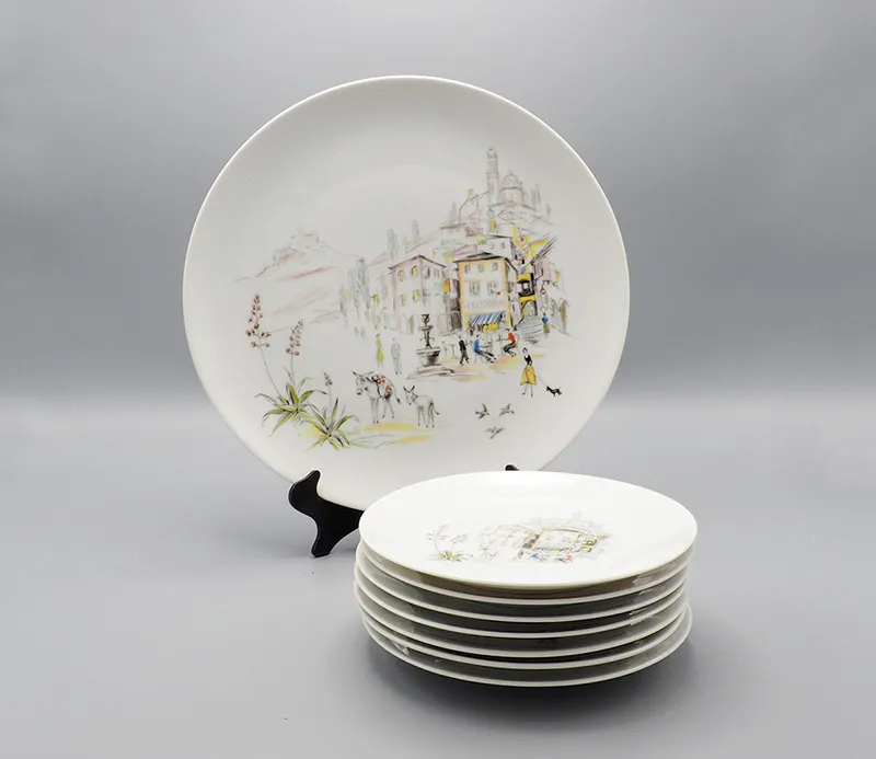 Vintage Hutschenreuther Schalen Porselein Wit bij Reliving