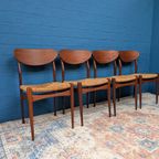 4x Vitnage Stoelen, Nederland, Jaren '60 thumbnail 4
