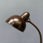 Ongemerkte Zwarte Kaiser Idell Bureaulamp Model 6551 thumbnail 6