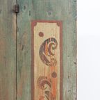 Antieke Beschilderde Bruidskast 1834 thumbnail 10