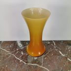 Vintage Opaline Vaas, Bloemenvaas, Vaasje Glas thumbnail 3