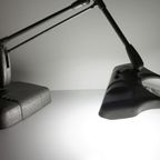 Dazor Bureaulamp/ Goudsmidlamp Met Vergrootglas Loep, Ca 1950 thumbnail 16