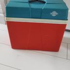 Vintage Koelbox Oranje Blauw thumbnail 4