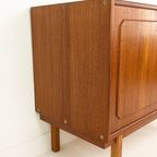 Scandinavisch Vintage Teak Fineren Kast thumbnail 2