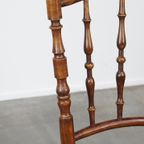 Charmante, Zeer Elegante Vintage Thonet Design Eetkamer/ Bistro Stoel thumbnail 8