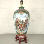 Grote Chinese Porseleinen Lampvoet thumbnail 2