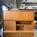 Vintage Zweeds Wandmeubel / Highboard. Royal Board 1970's thumbnail 19