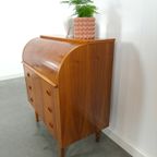 Secretaire Bureau Uit Zweden Met Lades, Scandinavisch Bureau thumbnail 11
