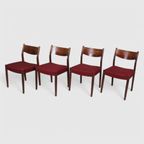 4x Vintage Eetkamerstoelen - Jaren '60 thumbnail 3