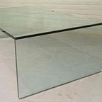 Vintage Design Glazen Salontafel, Postmodern thumbnail 4