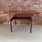 Vintage Houten Bijzettafel, Tafel, Audiomeubel thumbnail 9