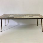 Mid-Century German Mosaic Coffee Table, 1950’S thumbnail 3