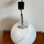 Vintage Glazen Bollamp Hanglamp Jaren 70 thumbnail 4