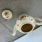 Vintage Porseleinen Bloemen Theepot thumbnail 4