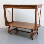 Vintage Bijzettafel Trolley 50'S thumbnail 3