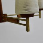 Vintage Plafondlamp, 4-Armige Lamp thumbnail 11