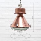 Koperen Tanek Fabriekslamp thumbnail 5