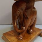 Art Deco Bijzettafel Met Olifant thumbnail 6