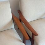 Set Vintage Deense Midcentury Fauteuils Easy Chairs 1960’S thumbnail 15
