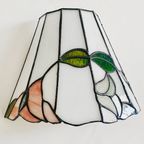 Vintage Wandlamp Glas In Lood 1970’s Tiffany Stijl thumbnail 4