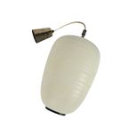 Stilnovo Stijl - Attr. Bruno Chiarini - Pendant - Messing - Opaalglas - Italie - 60'S thumbnail 5