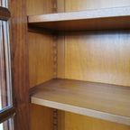 Antieke Vintage Landelijke Boekenkast Buffetkast Wandkast Vitrinekast thumbnail 6