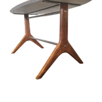 Vintage Design Ovale Salontafel, Jaren 60 thumbnail 7