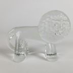 Kosta Boda - Zoo Series - Bertil Vallien - Nijlpaard - Leeuw - Olifant (2) - Vogel - Paperweights thumbnail 11