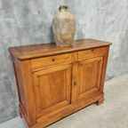 Antieke Kast Commode 19E Eeuws Kersenhout 113X140 Cm thumbnail 24