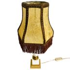 Vintage Marmeren Lampenvoet Barok Lampenkapje thumbnail 4
