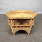 Vintage Rotan Salontafel thumbnail 4