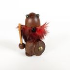 Mcm Sallingboe - Viking - Denemarken - Collectible - Teak - Folk Art - 60'S thumbnail 2