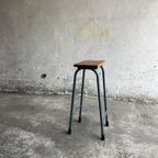 Upcycled Industrial Labratory Stool thumbnail 2