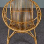 Bijzondere Rotan Fauteuil, <<<brand>>>, 1950 thumbnail 7