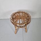 Vintage Franco Albini Rotan Bamboe Krukje Design thumbnail 5