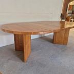 Vintage Massief Houten Uitschuifbare Eettafel Xl Design thumbnail 11