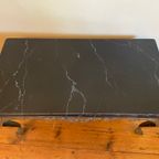 Messing Tafeltje Bijzettafel Salontafel Jaren 60 Louis Seize Stijl Frans thumbnail 11