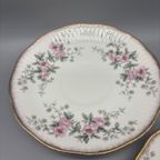Elizabethan Set Dames & Heren Kop En Schotels Pastel thumbnail 9
