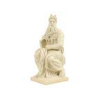 Moses Michelangelo Vintage Beeld Sculptuur Albast Resine 27Cm thumbnail 6