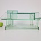 Vintage Glazen Designobject Modernist Modelhuis Uniek Glas thumbnail 13