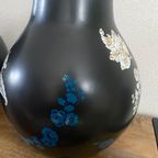 IKEA Ps Jonsberg Vaas – Zwart Met Goud & Blauw – Hella Jongerius thumbnail 6