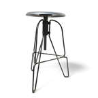 "model Six" Aluminium Stool By Jeff Covey thumbnail 5