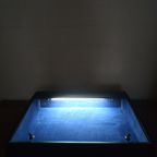 Zeldzame Vintage Jaren 60-70 Vitrinekast Met Verlichting thumbnail 3