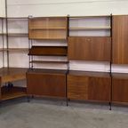 Omnia Shelf System In Teak By Ernst Dieter Hilker 1960S thumbnail 3