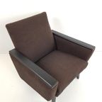 Vintage Bruine Fauteuil Zwart | Bruin thumbnail 3