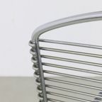 3x Postmoderne Barkruk Chrome, 1980s thumbnail 9