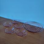 Art Deco Set Perslgazen Schaal En Schaaltjes thumbnail 4