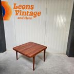 Vintage Deense Salontafel Massief Teak thumbnail 12