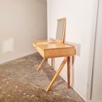 Dutch Modern Dressing Table Eb01 In Plywood By Cees Braakman For Pastoe, 1951 thumbnail 12