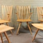 Set Van 5 Deens Design 'mikado' Stoelen, Kvist thumbnail 20